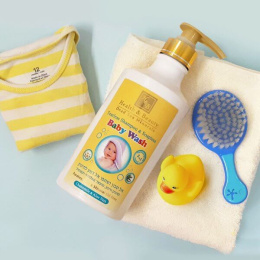 H&B Shampoo, Wash Gel and Bubble Bath for Children and Babies (3-in-1)