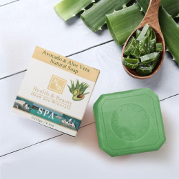 Health & Beauty Soap with Avocado and Aloe Vera Extract 115 g